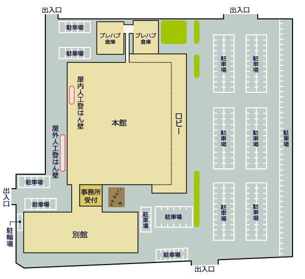 宮崎県体育館フロアマップ
